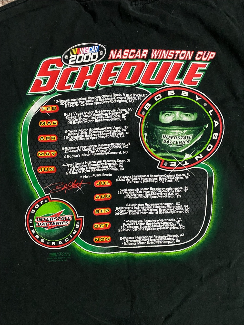 2000 Bobby Labonte Racing Tee - Picture 4 of 15